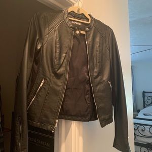 Leather jacket